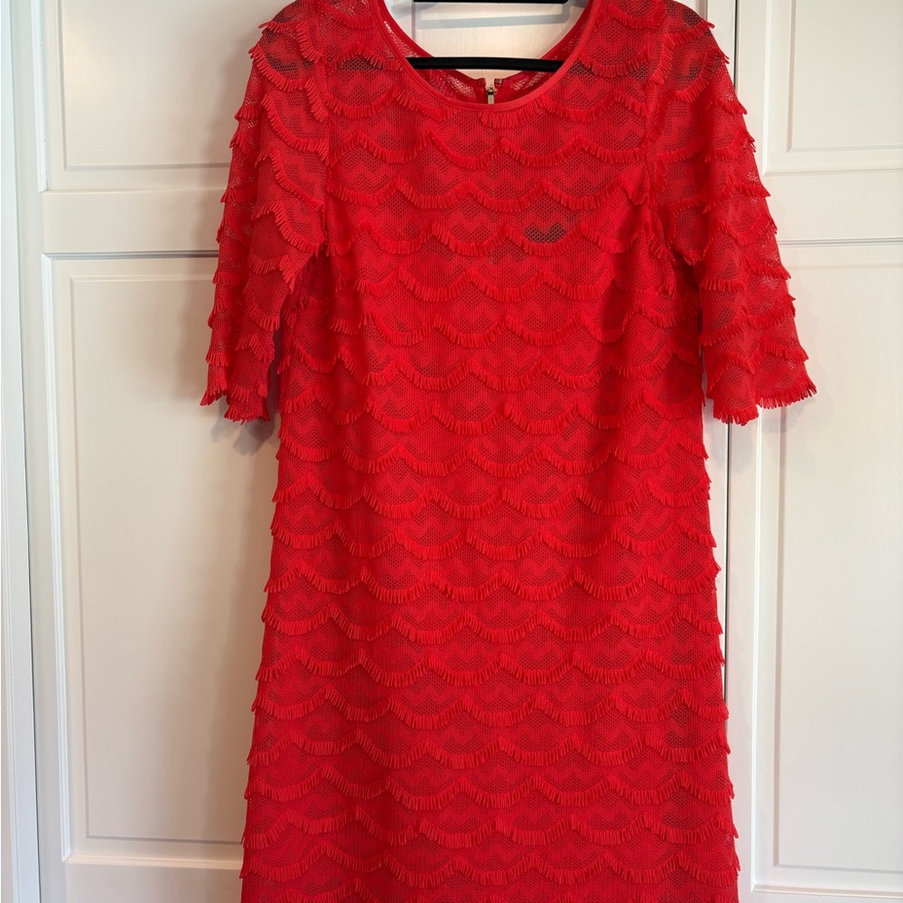 Jessica Howard Scarlet Long Sleeve Dress